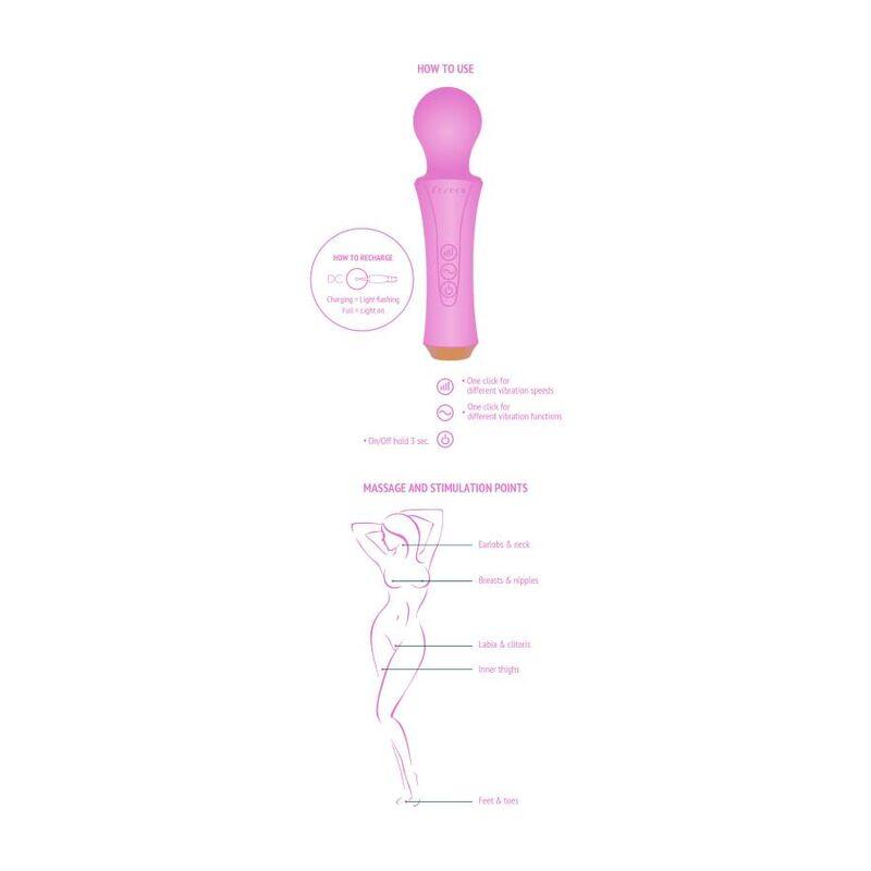 XOCOON - THE PERSONAL WAND FUCSIA - Optelum