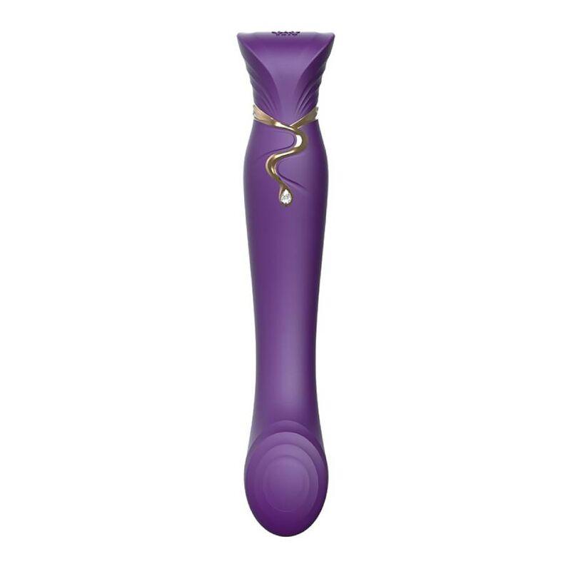 ZALO - QUEEN G-SPOT PULS WAVE VIBE MORADO - Optelum