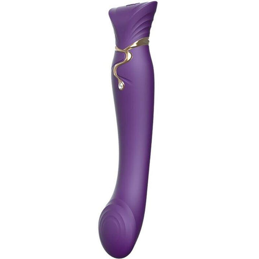 ZALO - QUEEN G-SPOT PULS WAVE VIBE MORADO - Optelum