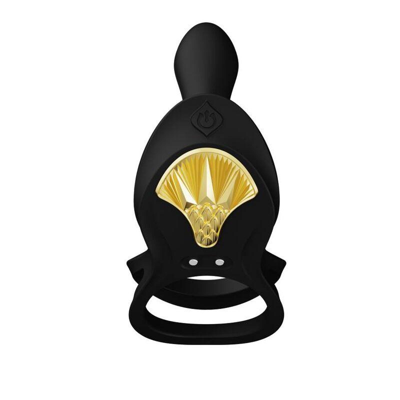 ZALO - BAYEK ANILLO VIBRADOR CONTROL REMOTO PAREJAS NEGRO - Optelum