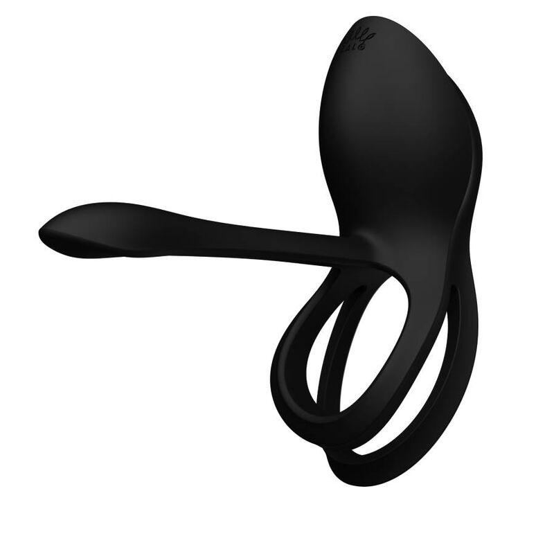 ZALO - BAYEK ANILLO VIBRADOR CONTROL REMOTO PAREJAS NEGRO - Optelum