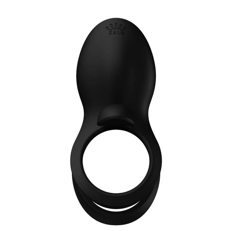ZALO - BAYEK ANILLO VIBRADOR CONTROL REMOTO PAREJAS NEGRO - Optelum