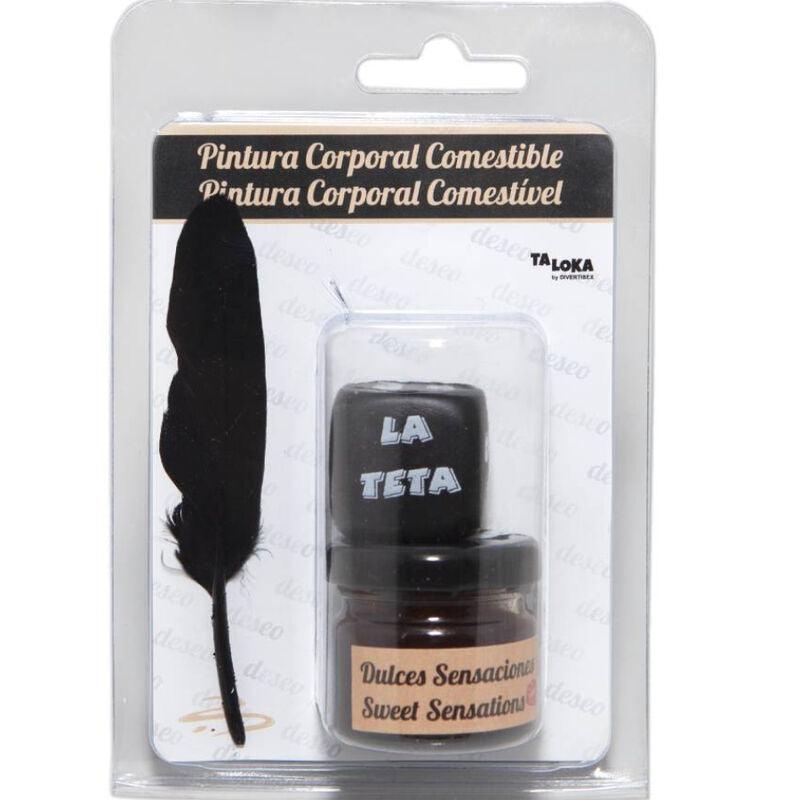 TALOKA - PINTURA CORPORAL COMESTIBLE SABOR CHOCOLATE+ DADO - Optelum