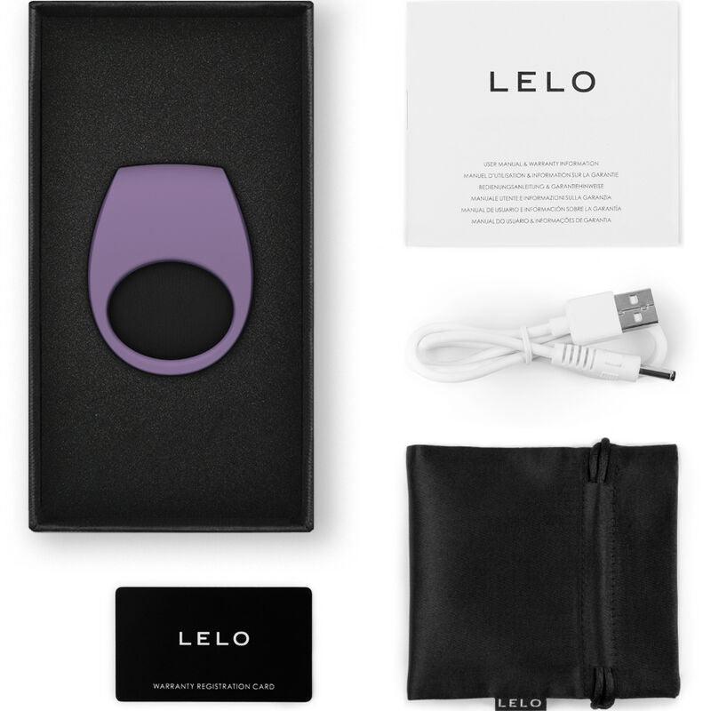 LELO - TOR 3 ANILLO VIBRADOR NEGRO - Optelum
