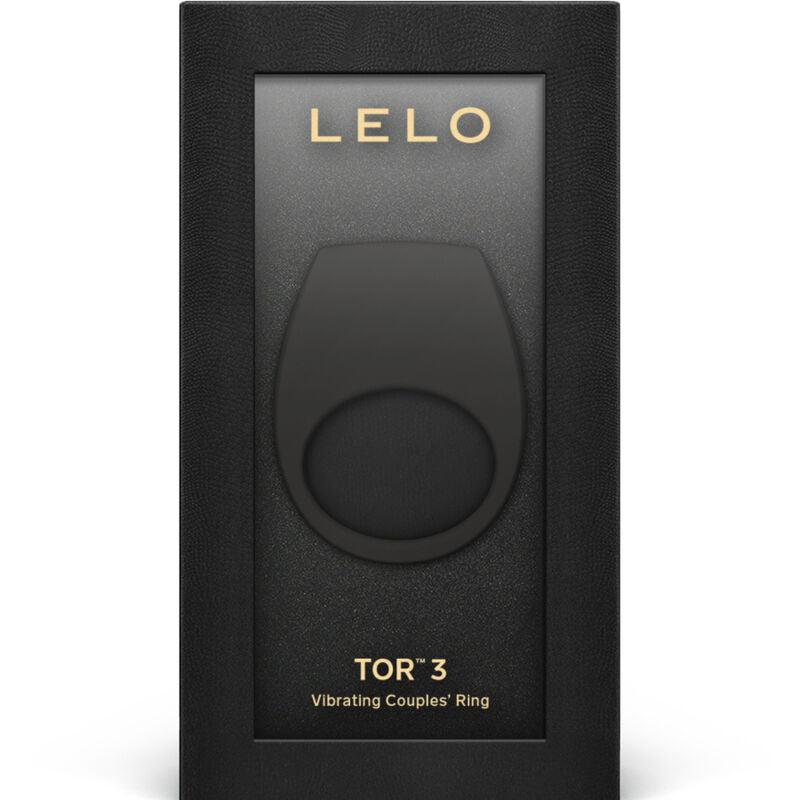 LELO - TOR 3 ANILLO VIBRADOR NEGRO - Optelum