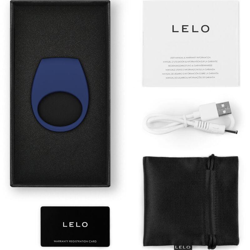 LELO - TOR 3 ANILLO VIBRADOR NEGRO - Optelum