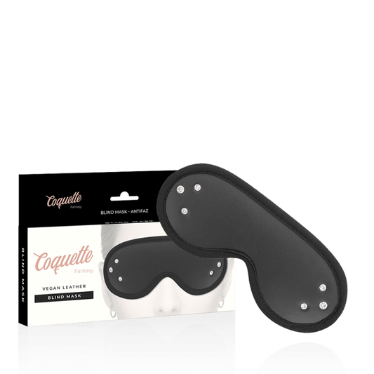 COQUETTE CHIC DESIRE - FANTASY ANTIFAZ CUERO VEGANO CON FORRO DE NEOPRENO - Optelum
