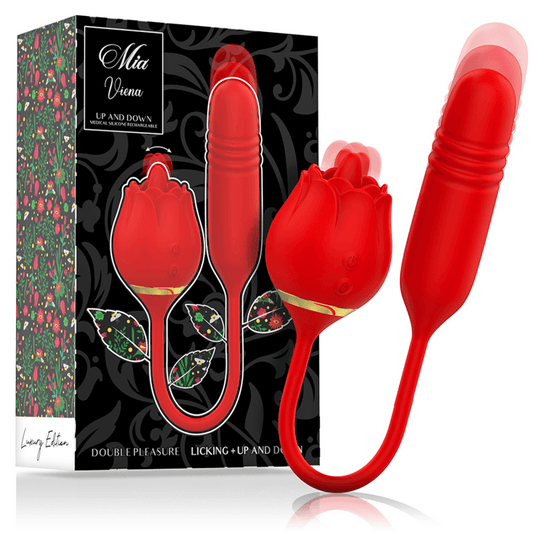 MIA - VIENA DOUBLE PLEASURE LICKING + UP AND DOWN - Optelum