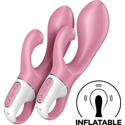 SATISFYER - AIR PUMP BUNNY 2 ROSA - Optelum