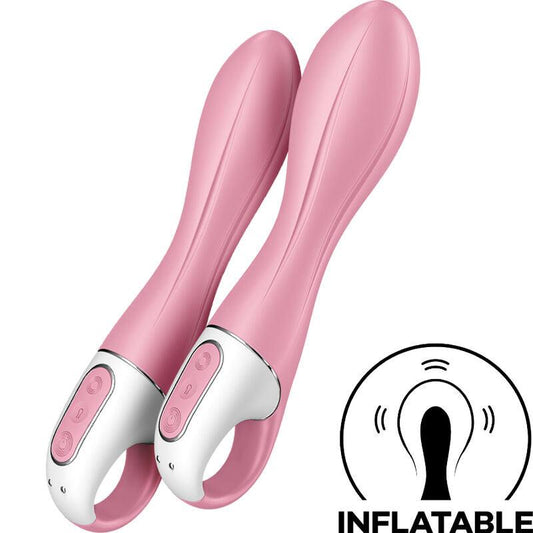 SATISFYER - AIR PUMP VIBRATOR 2 ROSA - Optelum