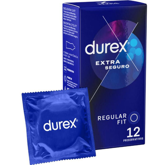 DUREX - EXTRA SEGURO 12 UNIDADES - Optelum