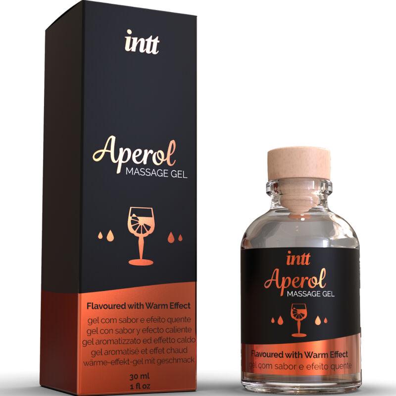 INTT MASSAGE & ORAL SEX - GEL DE MASAJE APEROL EFECTO CALOR INTENSO - Optelum