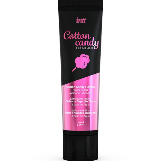 INTT LUBRICANTS - LUBRICANTE ÍNTIMO BASE AGUA DELICIOSO SABOR A ALGODON DULCE - Optelum