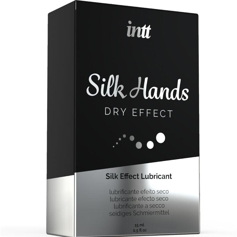 INTT LUBRICANTS - SILK HANDS LUBRICANTE FORMULA CONCENTRADA DE SILICONA 15 ML - Optelum