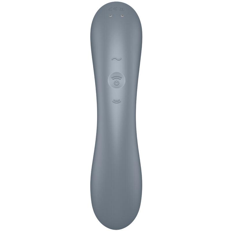 SATISFYER - CURVE TRINITY 1 AIR PULSE VIBRATION ROJO - Optelum
