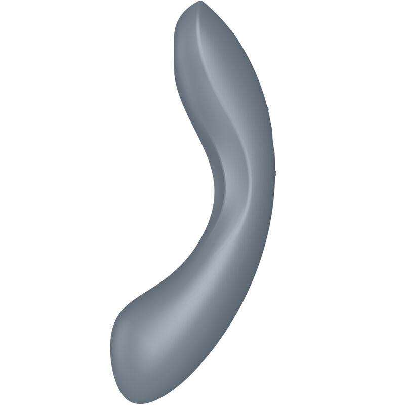 SATISFYER - CURVE TRINITY 1 AIR PULSE VIBRATION ROJO - Optelum