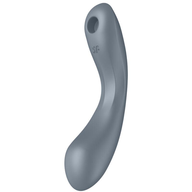 SATISFYER - CURVE TRINITY 1 AIR PULSE VIBRATION ROJO - Optelum