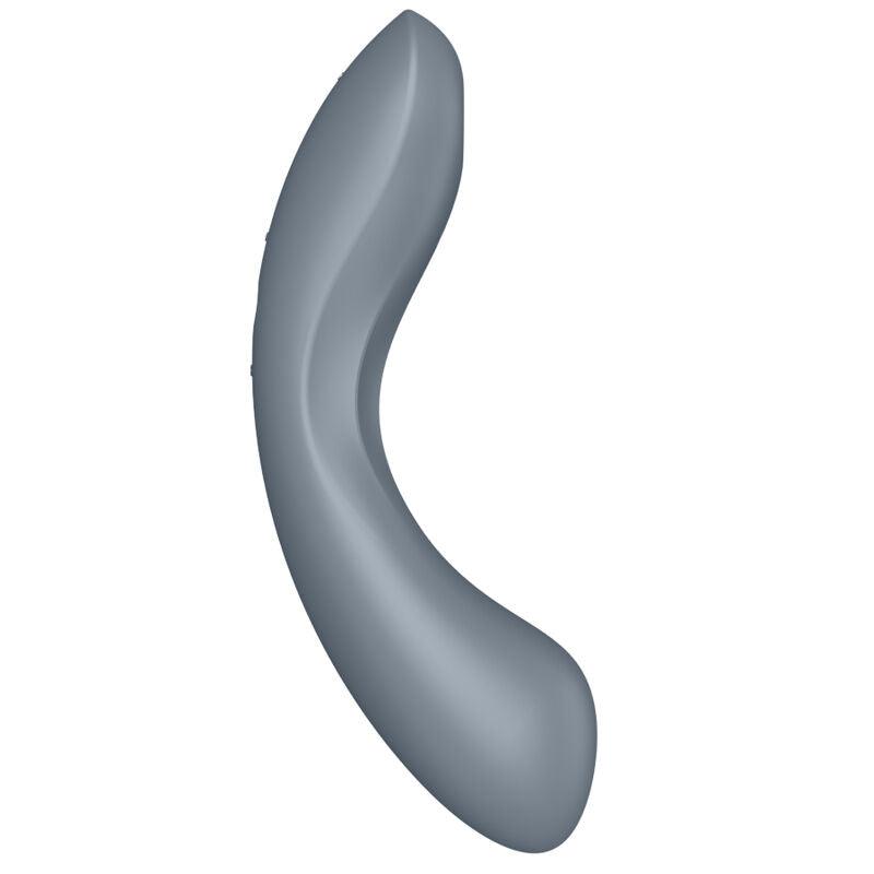 SATISFYER - CURVE TRINITY 1 AIR PULSE VIBRATION ROJO - Optelum