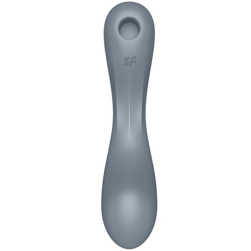 SATISFYER - CURVE TRINITY 1 AIR PULSE VIBRATION ROJO - Optelum