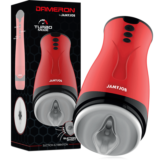 JAMYJOB - DAMERON MASTURBADOR DE SUCCIÓN Y VIBRACIÓN - Optelum