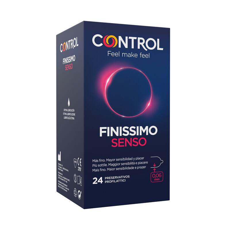 CONTROL - SENSO PRESERVATIVOS 24 UNIDADES - Optelum