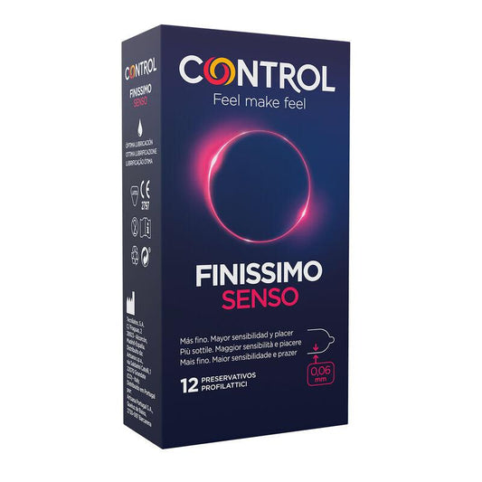 CONTROL - ADAPTA SENSO PRESERVATIVOS 12 UNIDADES - Optelum