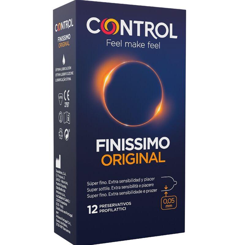 CONTROL - FINISSIMO PRESERVATIVOS 12 UNIDADES - Optelum