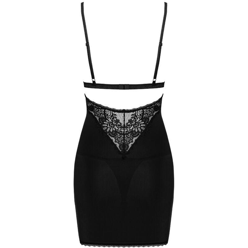 OBSESSIVE - MADERRIS CHEMISE & TANGA XL/XXL - Optelum