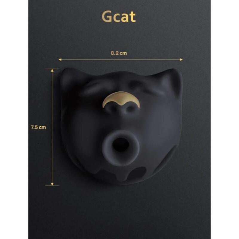 G-VIBE - GCAT MYSTIC SUCCIONADOR DE CLÍTORIS NEGRO - Optelum