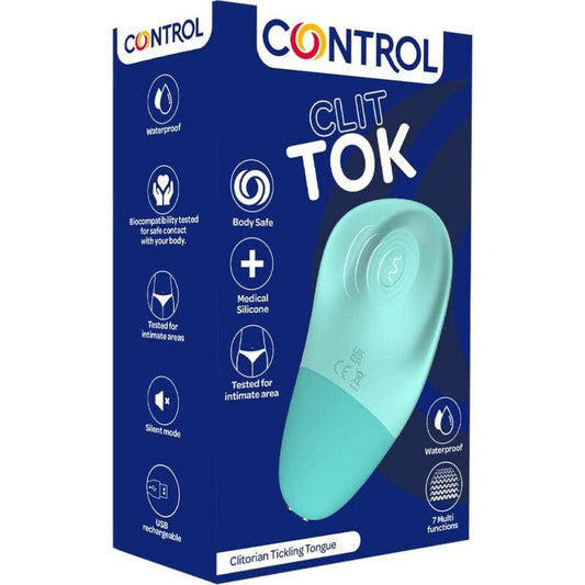 CONTROL - CLIT TOK LENGUA ESTIMULADORA DE CLÍTORIS RECARGABLE - Optelum