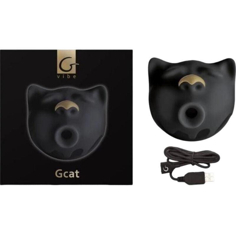 G-VIBE - GCAT MYSTIC SUCCIONADOR DE CLÍTORIS NEGRO - Optelum