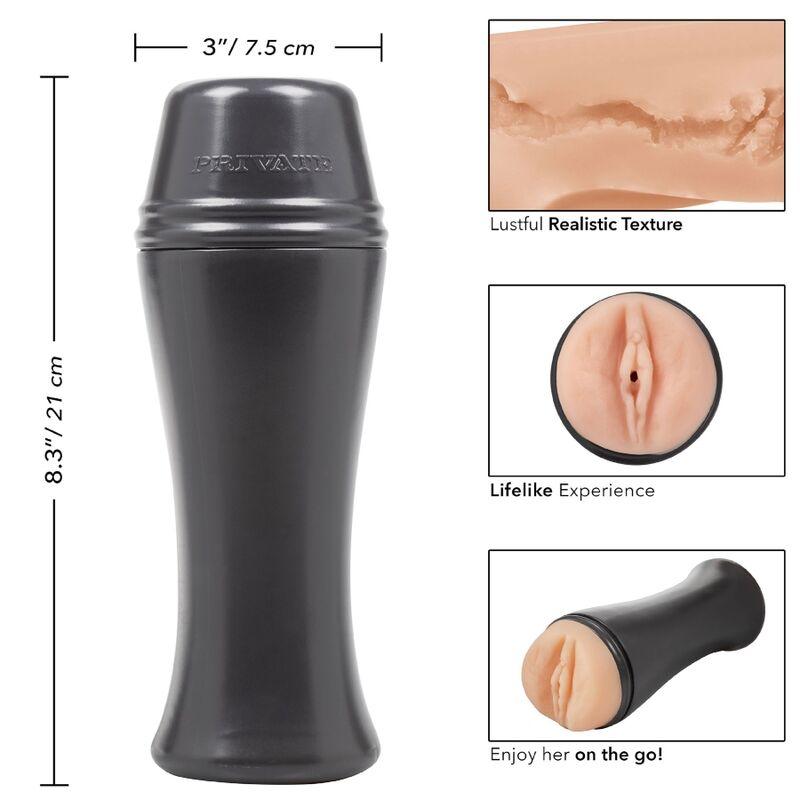 PRIVATE - MASTURBADOR ORIGINAL VACUUM CUP TO GO - Optelum