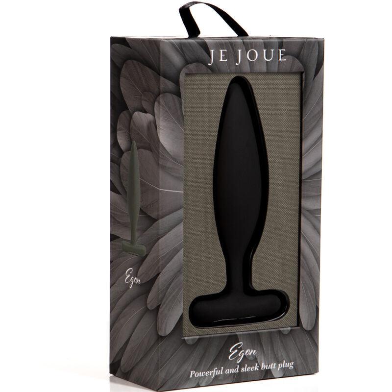 JE JOUE - EGON PLUG ANAL VIBRADOR NEGRO - Optelum