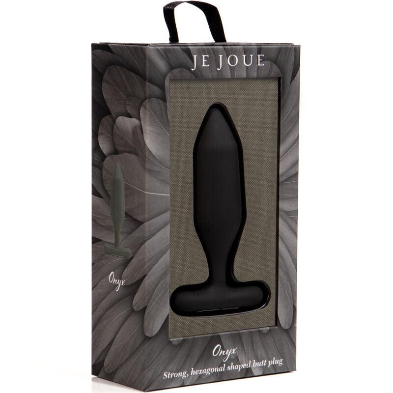 JE JOUE - ONYX PLUG ANAL VIBRADOR NEGRO - Optelum