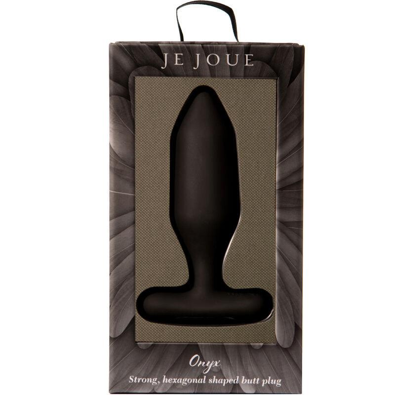 JE JOUE - ONYX PLUG ANAL VIBRADOR NEGRO - Optelum