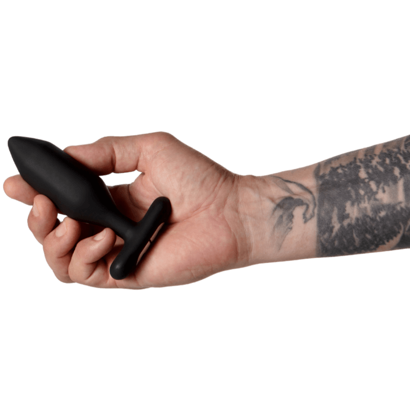 JE JOUE - ONYX PLUG ANAL VIBRADOR NEGRO - Optelum