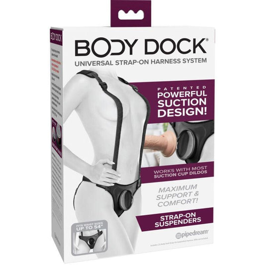 PIPEDREAMS - BODY DOCK STRAP-ON SUSPENDERS - Optelum