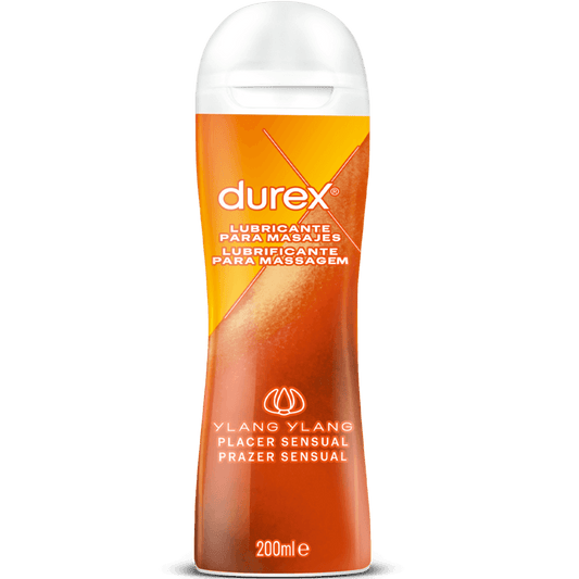 DUREX - MASAJE 2 EN 1 SENSUAL YLANG YLANG 200 ML - Optelum