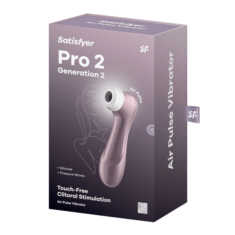 SATISFYER - PRO 2 ESTIMULADOR VIOLETA - Optelum