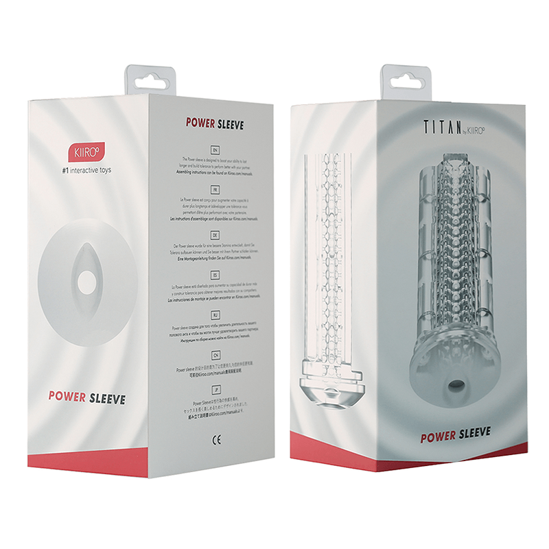 KIIROO - TITAN FUNDA MASTURBADOR POWER + RENDIMIENTO - Optelum
