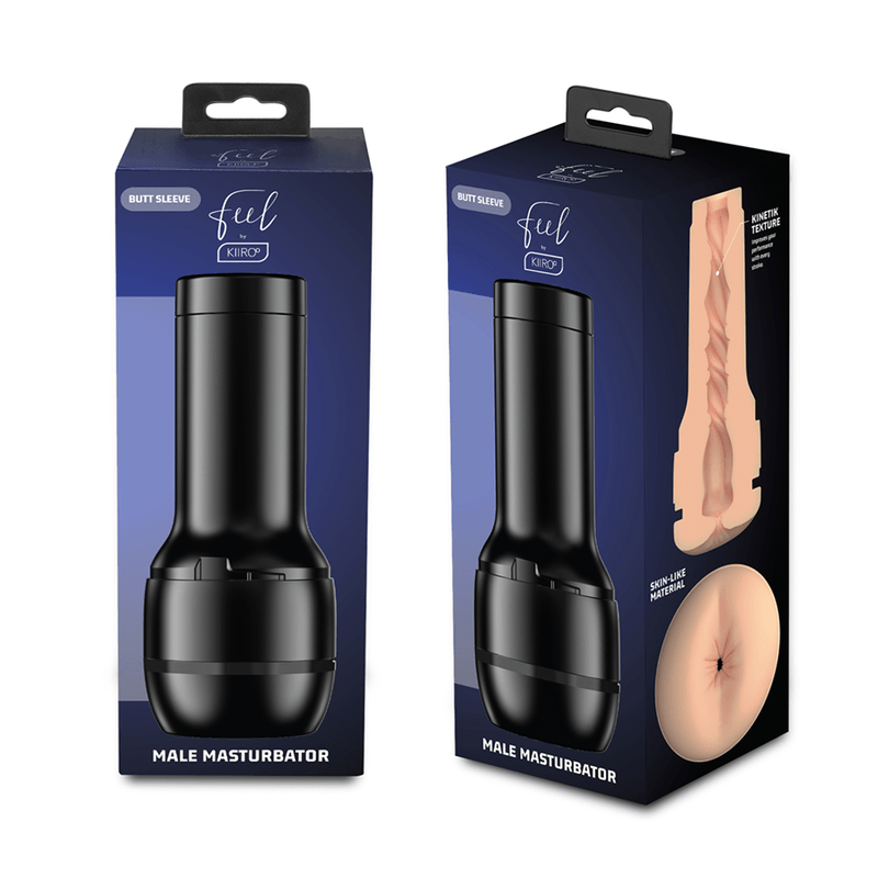 KIIROO - FEEL STROKER GENERIC BUTT MASTURBADOR - PALE - Optelum