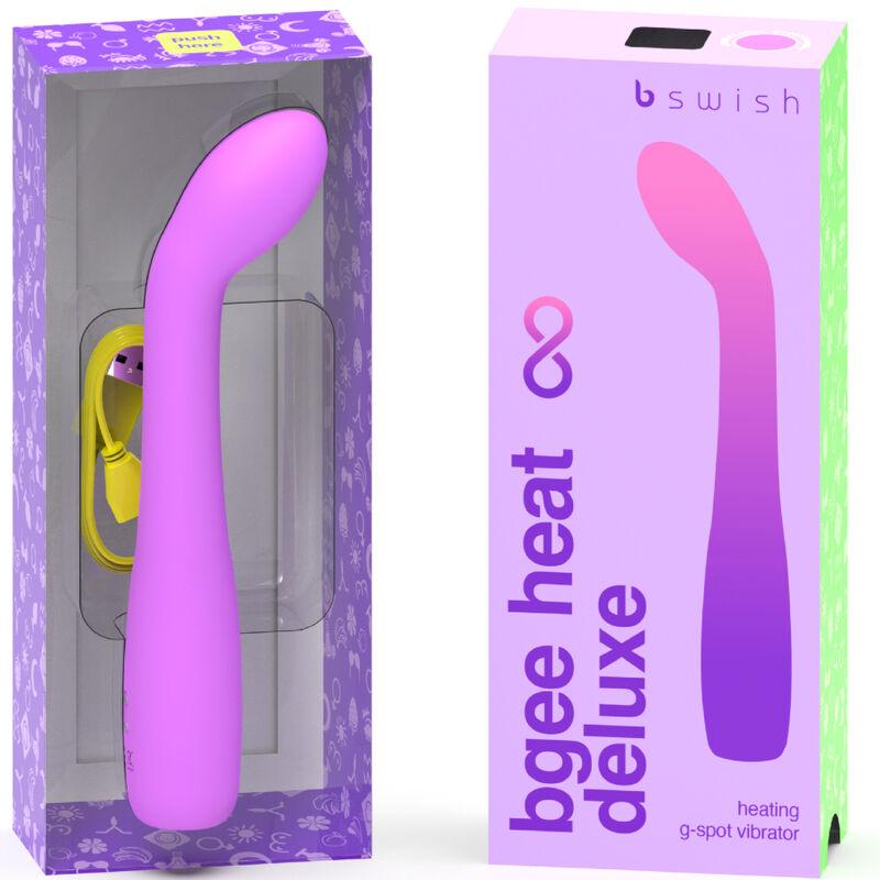 B SWISH - BGEE HEAT INFINITE DELUXE VIBRADOR RECARGABLE SILICONA LAVANDA - Optelum