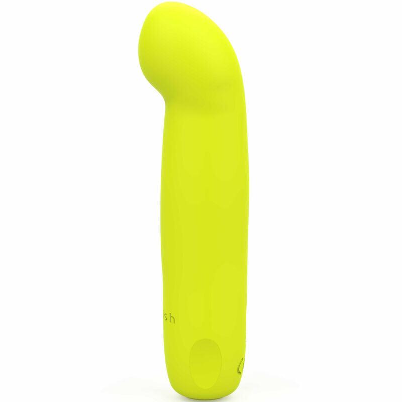B SWISH - BCUTE CURVE INFINITE CLASSIC VIBRADOR RECARGABLE SILICONA AMARILLO - Optelum