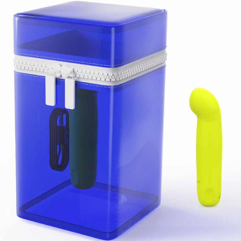 B SWISH - BCUTE CURVE INFINITE CLASSIC EDICION LIMITADA VIBRADOR RECARGABLE SILICONA AMARILLO - Optelum