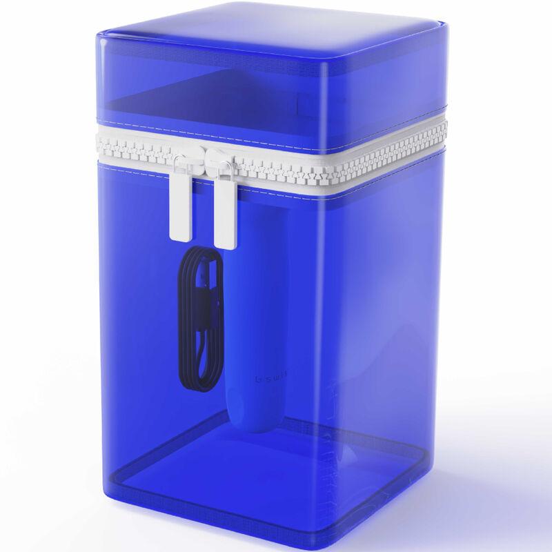 B SWISH - BCUTE CURVE INFINITE CLASSIC EDICION LIMITADA VIBRADOR RECARGABLE SILICONA AZUL - Optelum