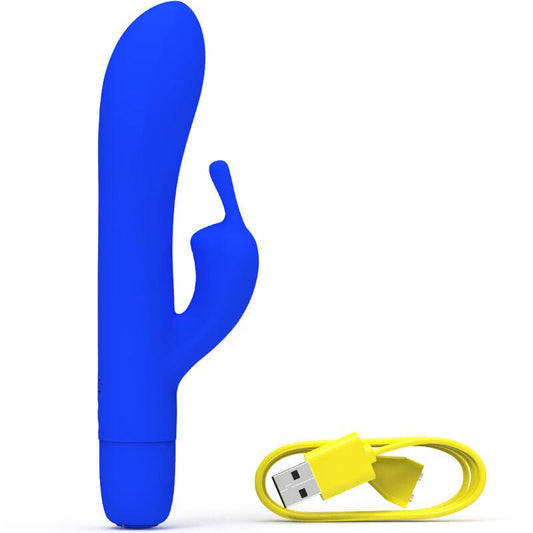 B SWISH - BWILD BUNNY INFINITE CLASSIC VIBRADOR RECARGABLE SILICONA AZUL - Optelum
