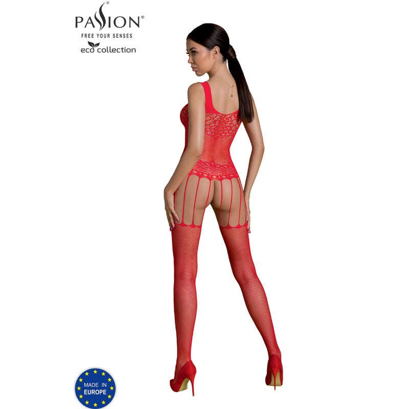 PASSION - ECO COLLECTION BODYSTOCKING ECO BS001 NEGRO - Optelum