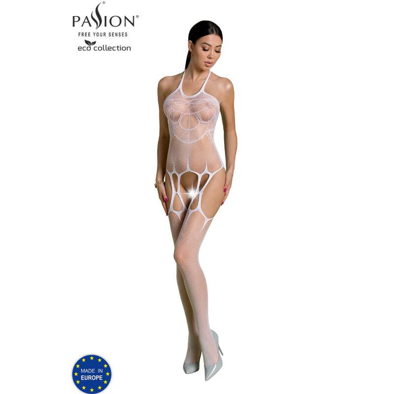 PASSION - ECO COLLECTION BODYSTOCKING ECO BS002 NEGRO - Optelum