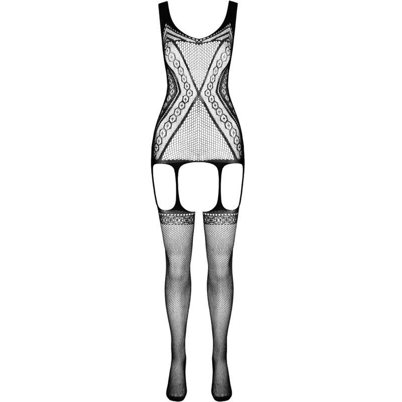 PASSION - ECO COLLECTION BODYSTOCKING ECO BS007 ROJO - Optelum