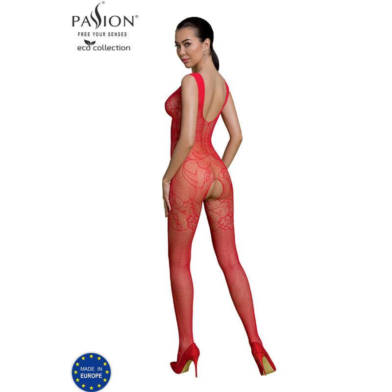 PASSION - ECO COLLECTION BODYSTOCKING ECO BS012 NEGRO - Optelum